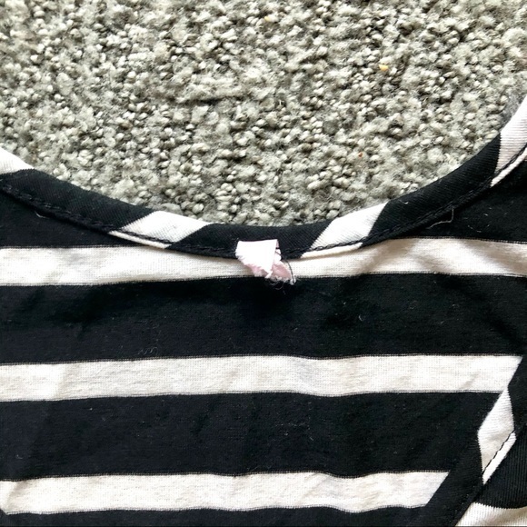 UO Sparkle & Fade Mirrored Contour Stripe Dress - Picture 6 of 7